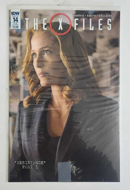 Gillian Anderson Cover- The X-Files   - IDW #14