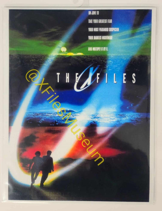 The X-Files FIGHT THE FUTURE Concept Art Print "B"  8" x 10"