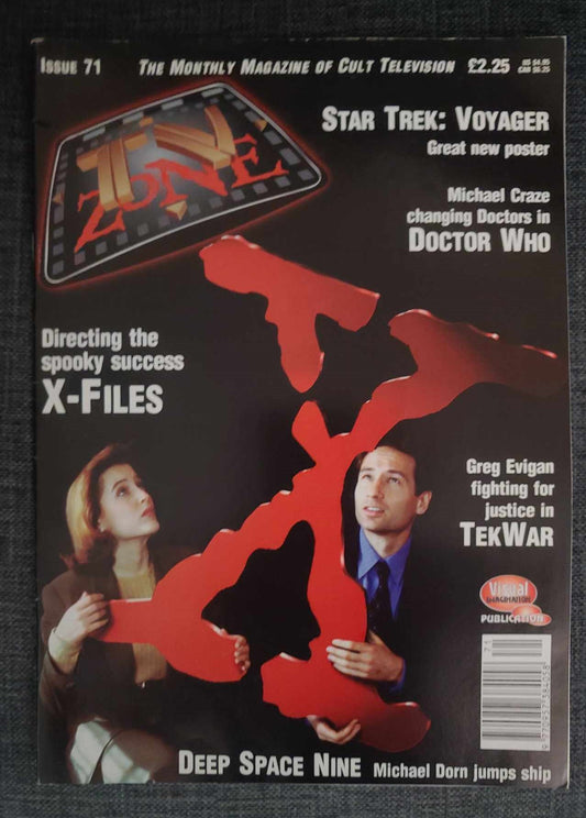 TV Zone -Issue 71 - David and Gillian Cover