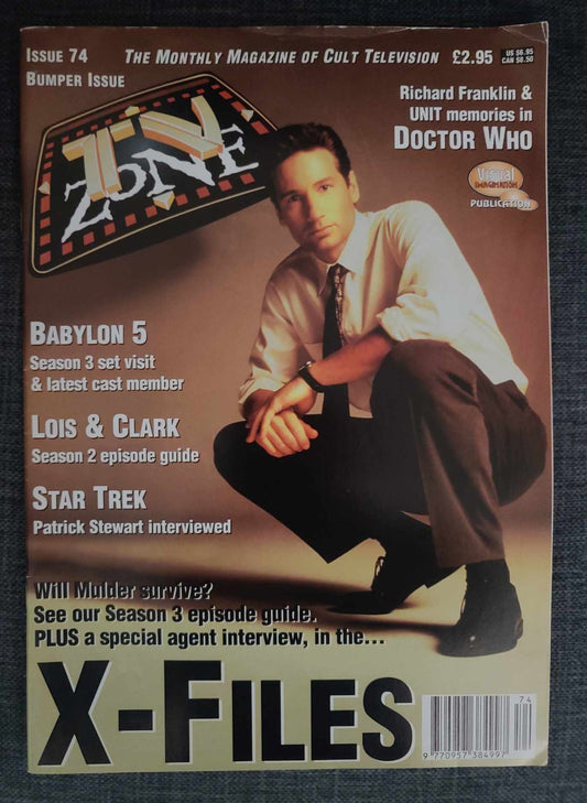TV Zone -Issue 74 - David Duchovny Cover - X-Files