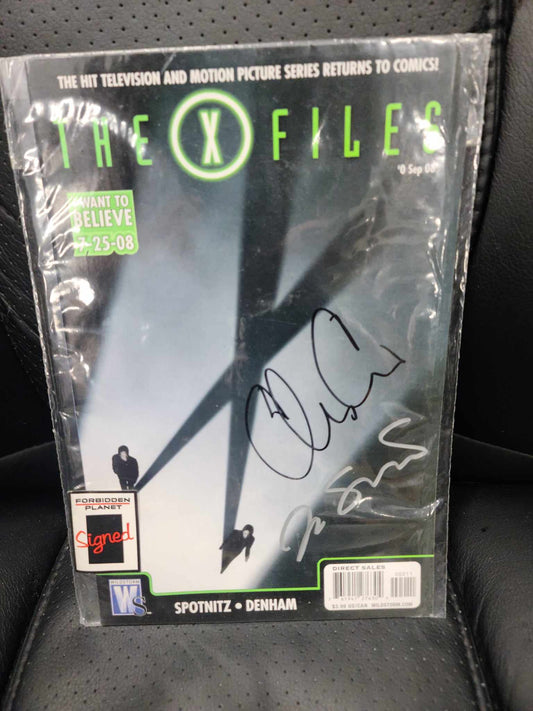 THE X-FILES   - I Want to Believe - Forbidden Planet - Autographed by Chris Carter  and Frank Spotnitz