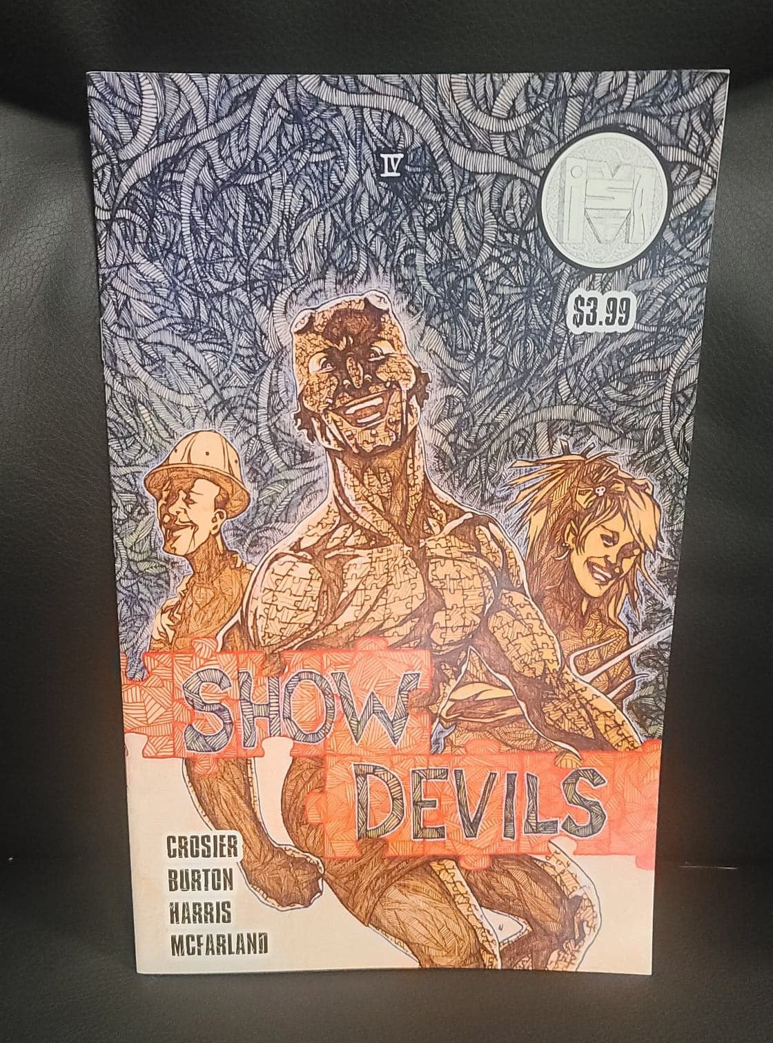 SHOW DEVILS Comic Book featuring THE ENIGMA LIVE